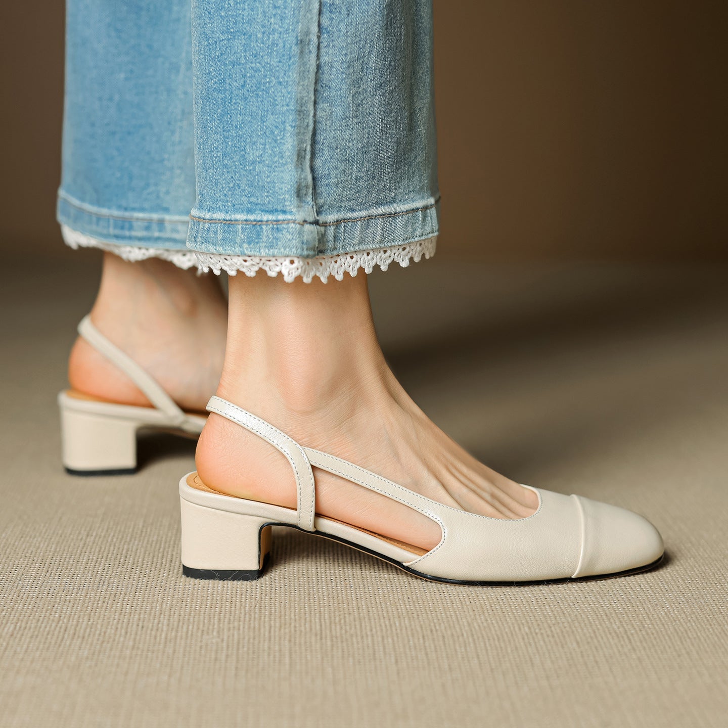 CASSIA — Slingback Heels