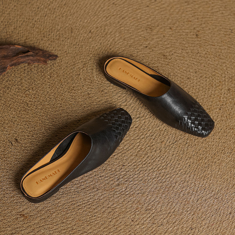CALIANA — Artisan Woven Mules