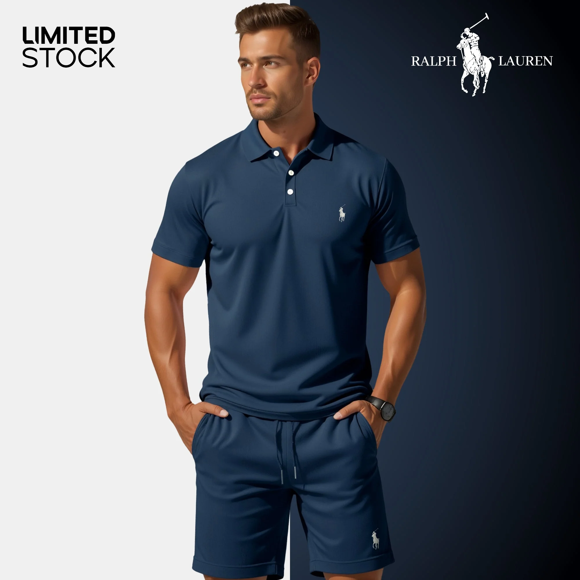 Men's Polo & Shorts Set – Limited Edition