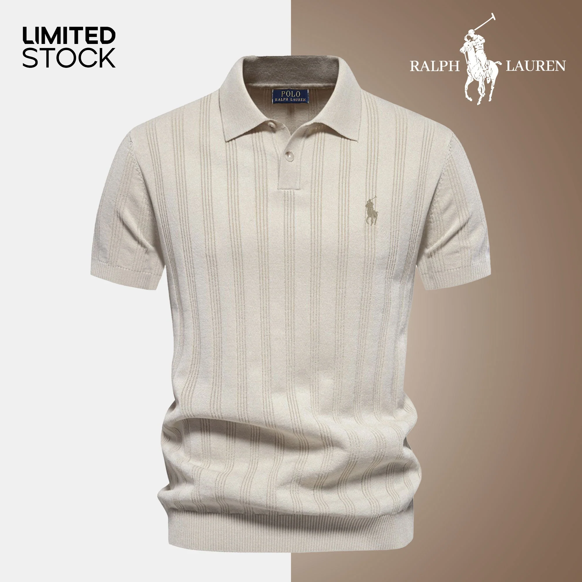 Premium Textured Polo for Men