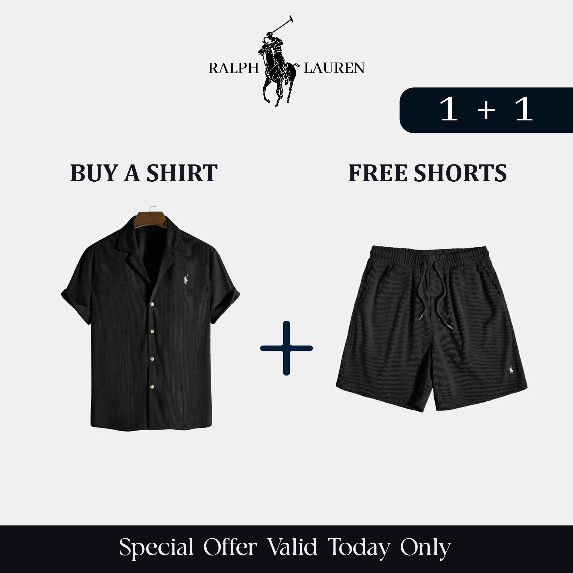 Elegant Shirt with Complimentary Shorts