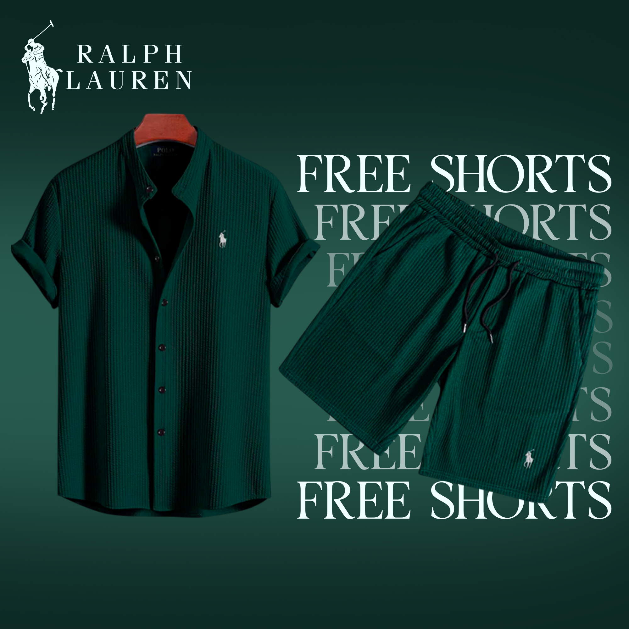 SUMMER OFFER (BUY A SHIRT = GET A FREE SHORT)