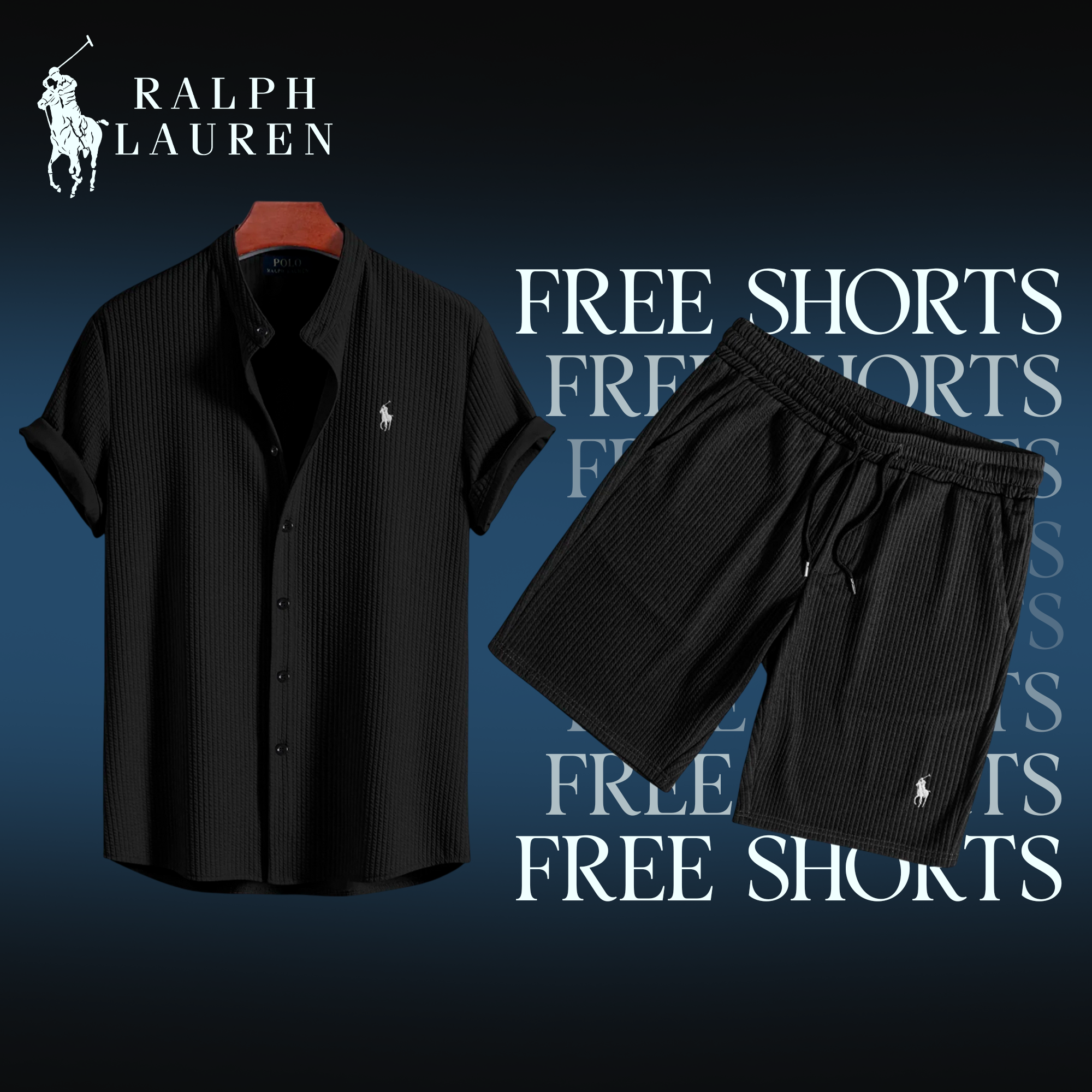 SUMMER OFFER (BUY A SHIRT = GET A FREE SHORT)