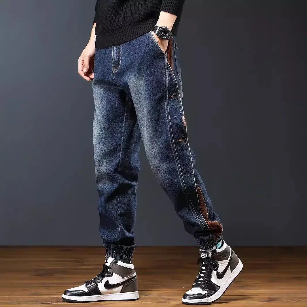 CASSIAN — Urban Denim Trousers