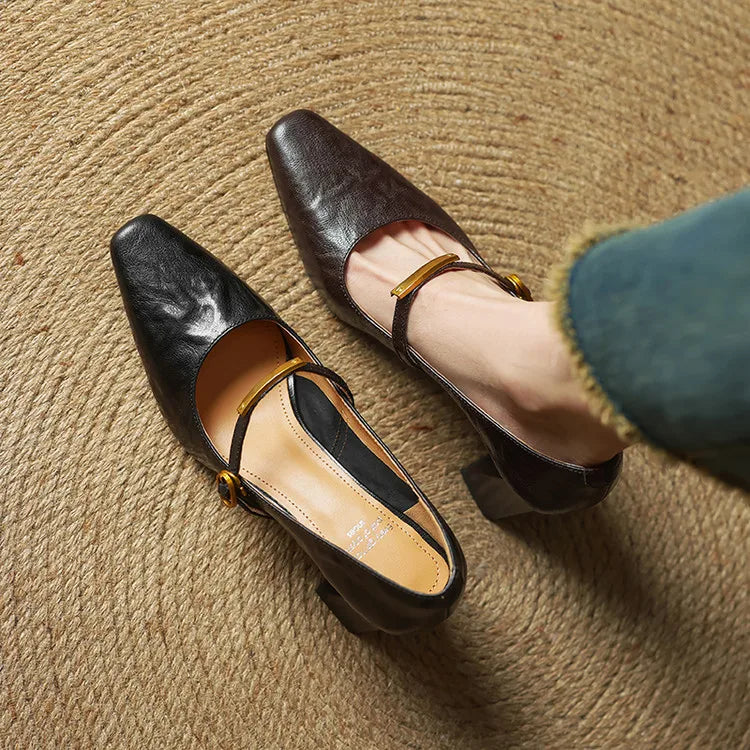 CALIANTE — Square-Toe Heels