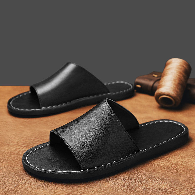 CALIANTE — Leather Slides