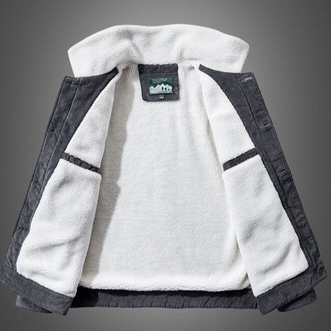 CARMINE — Sherpa Corduroy Jacket