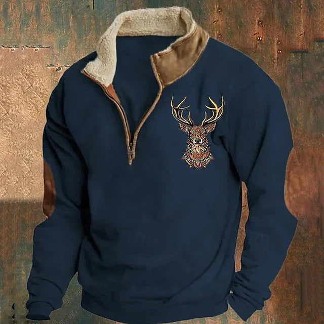 FORSTEN — Deer Detail Sweater
