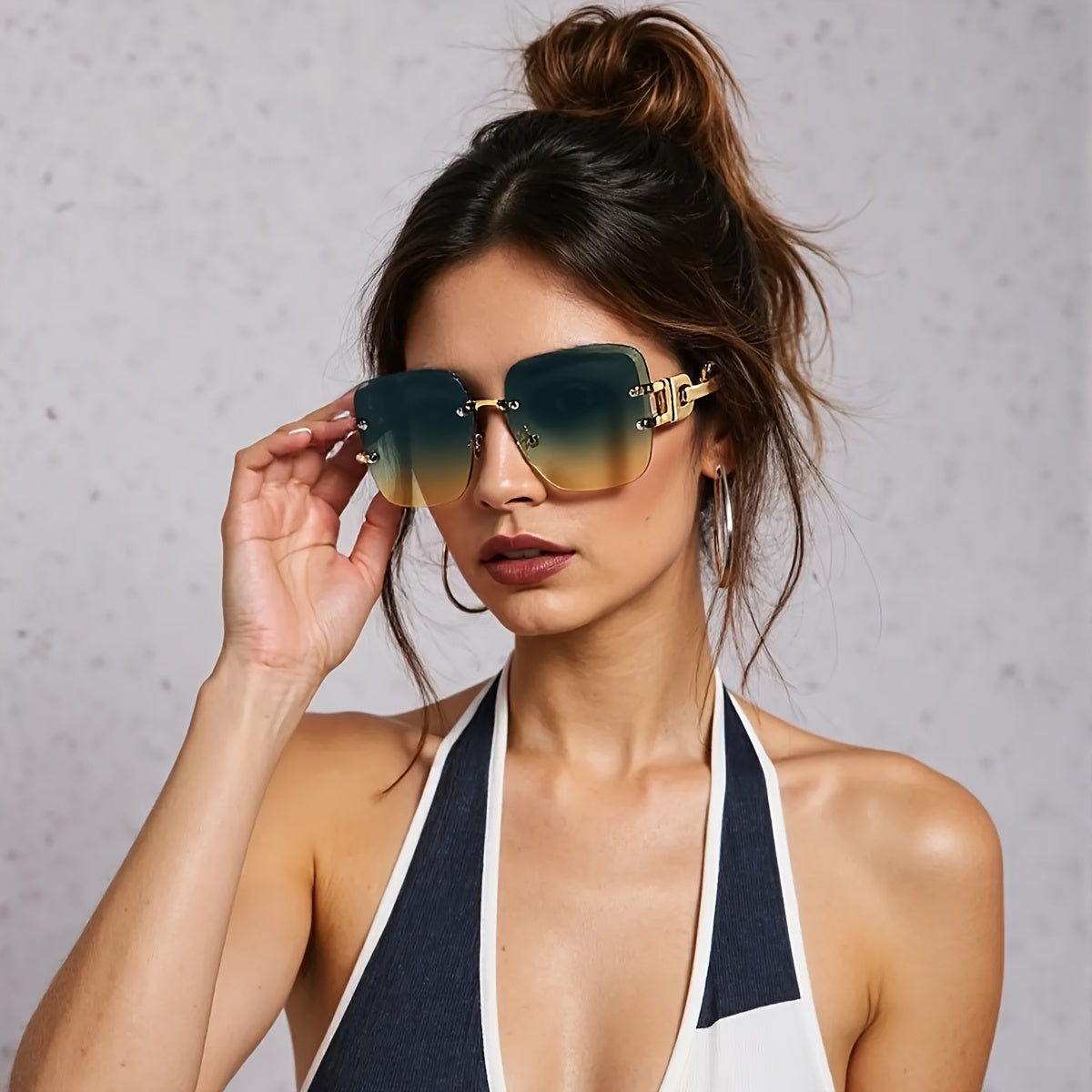 AURÉOLE — Chain Link Sunglasses