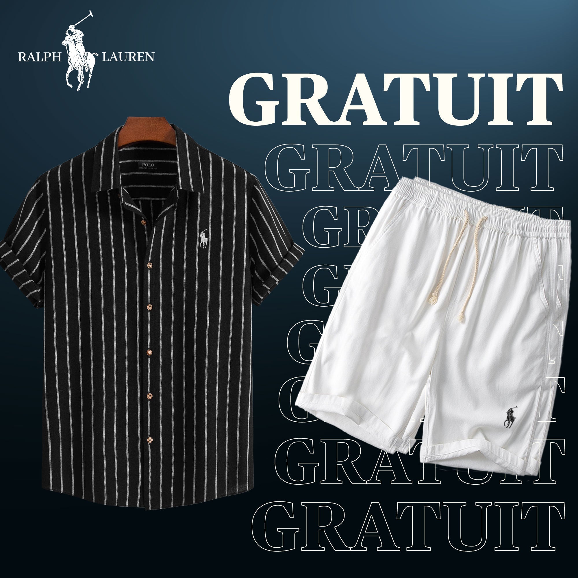 Pack R&L : Chemise Signature + Short Offert