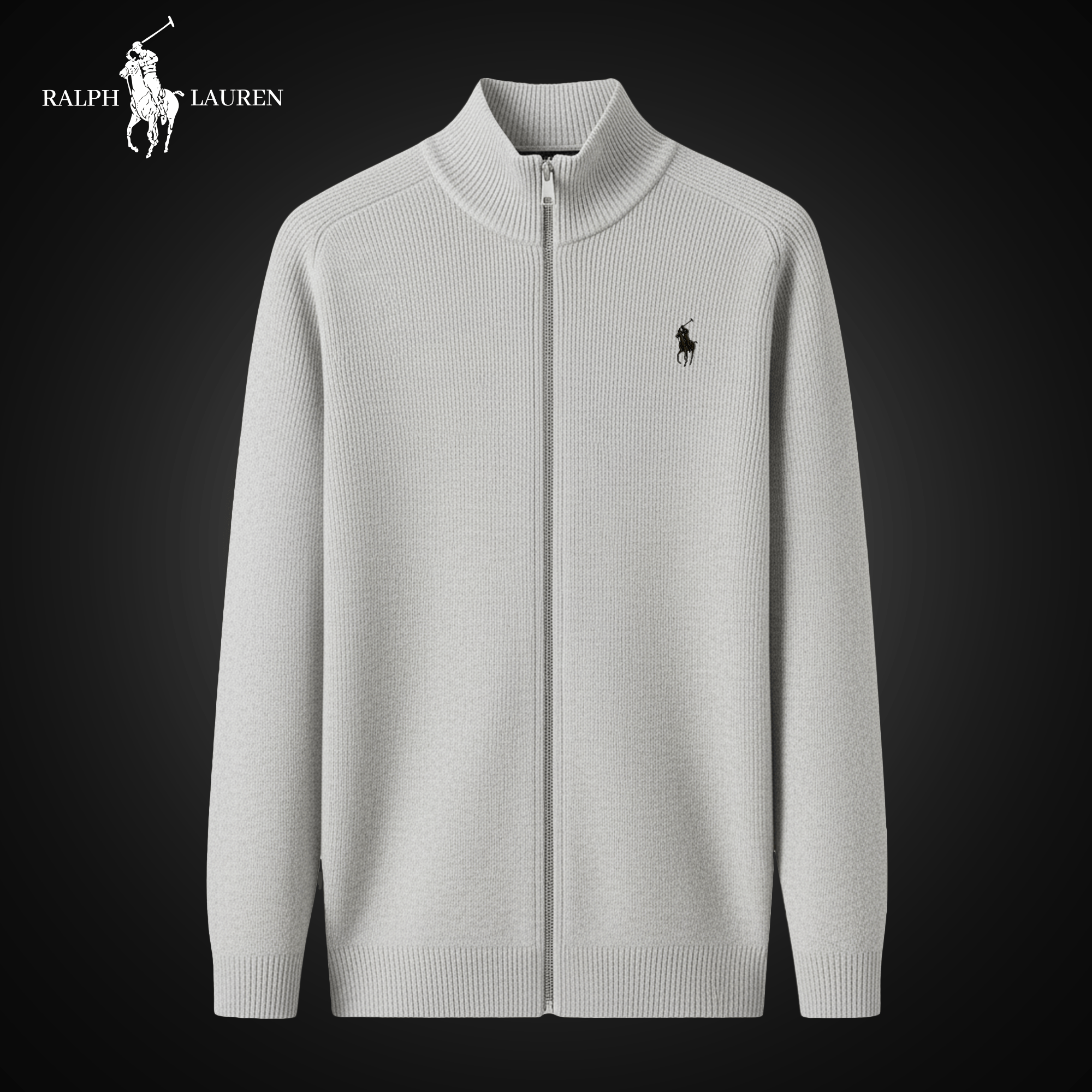 Pull Zippé RL Old Money – Édition 2025