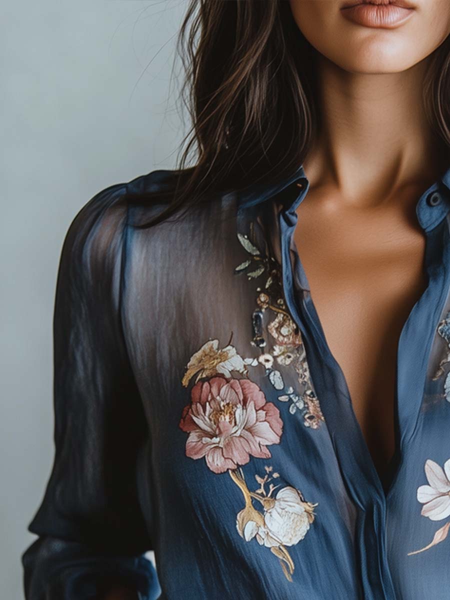 FLORISEL — Bohemian Blossom Blouse