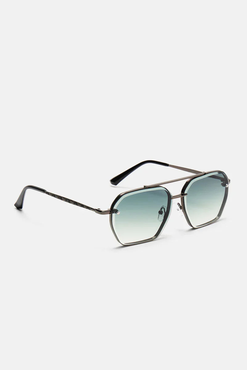 Hawaii Sunglasses - Green/combo