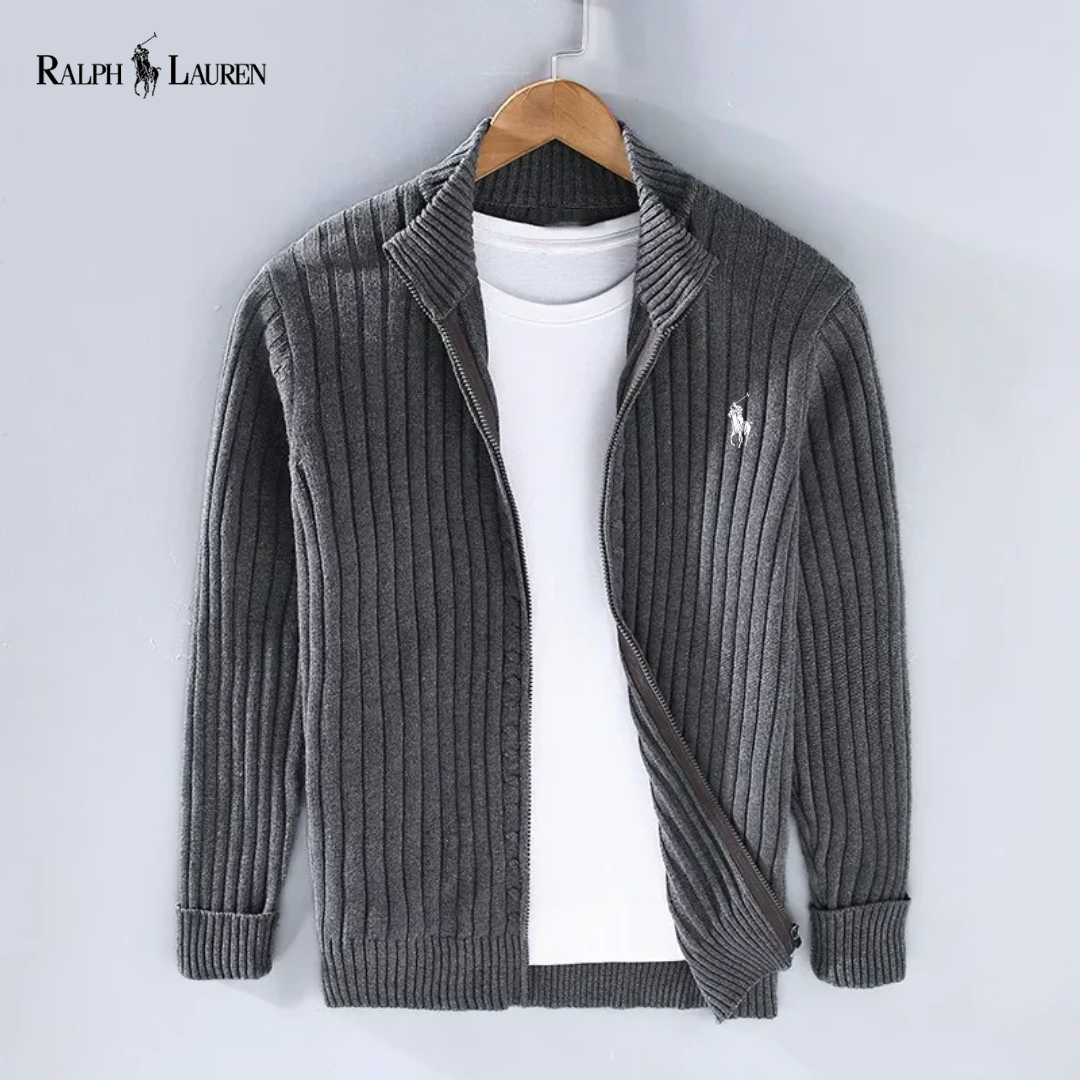 R&L | Legerer Cardigan mit Reißverschluss
