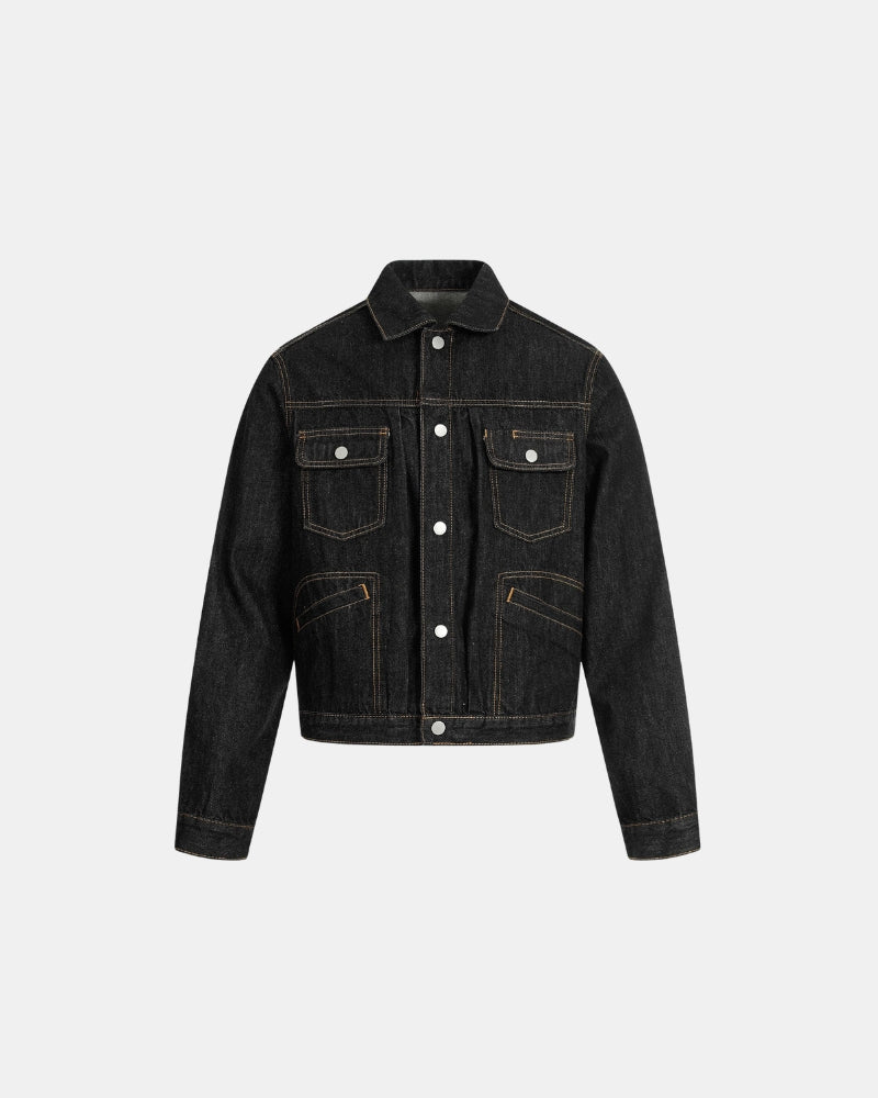 Heritage Black Denim Jacket