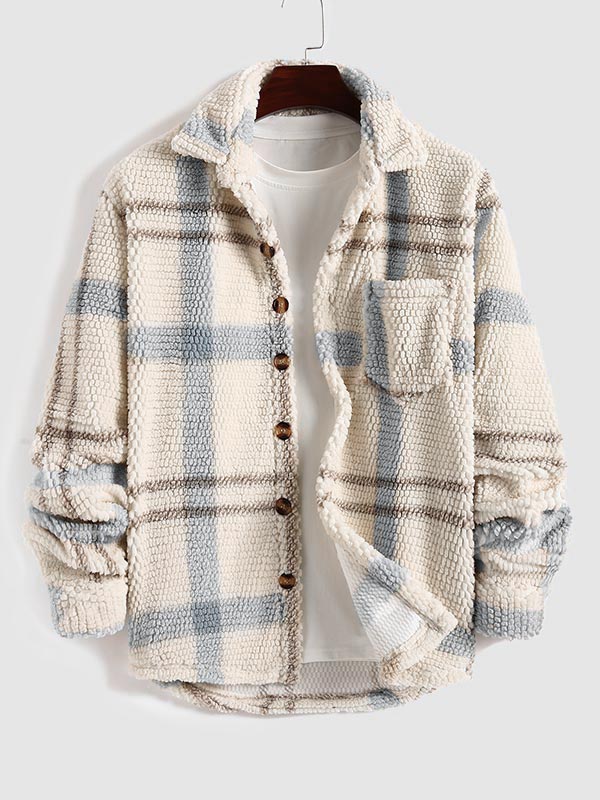 FENMORE — Plaid Fleece Heritage Jacket