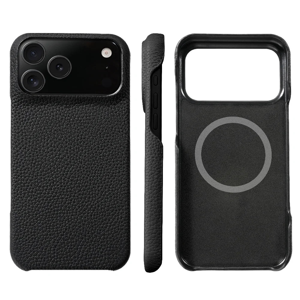 CALIBRA — Leather iPhone 17 Case