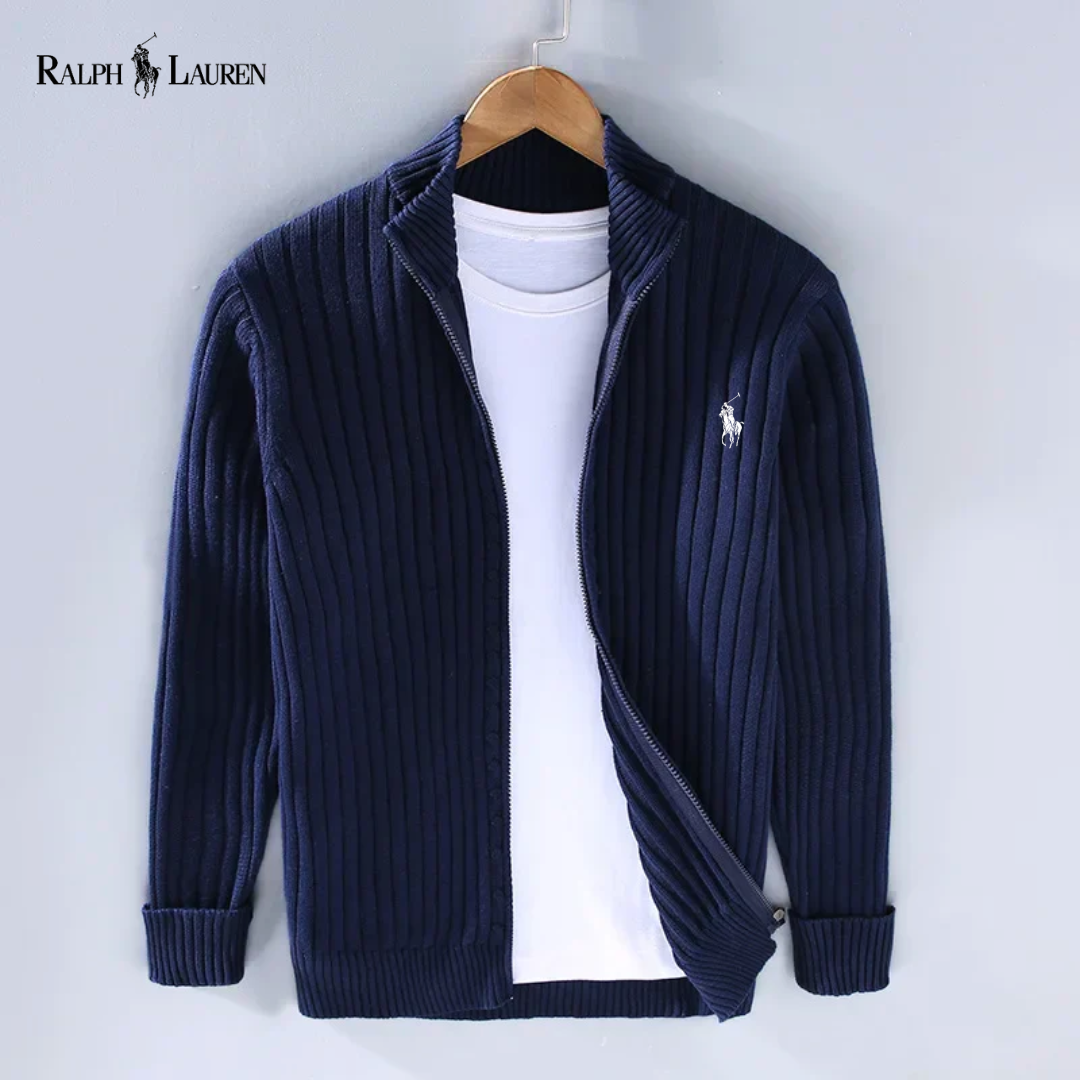 R&L | Legerer Cardigan mit Reißverschluss