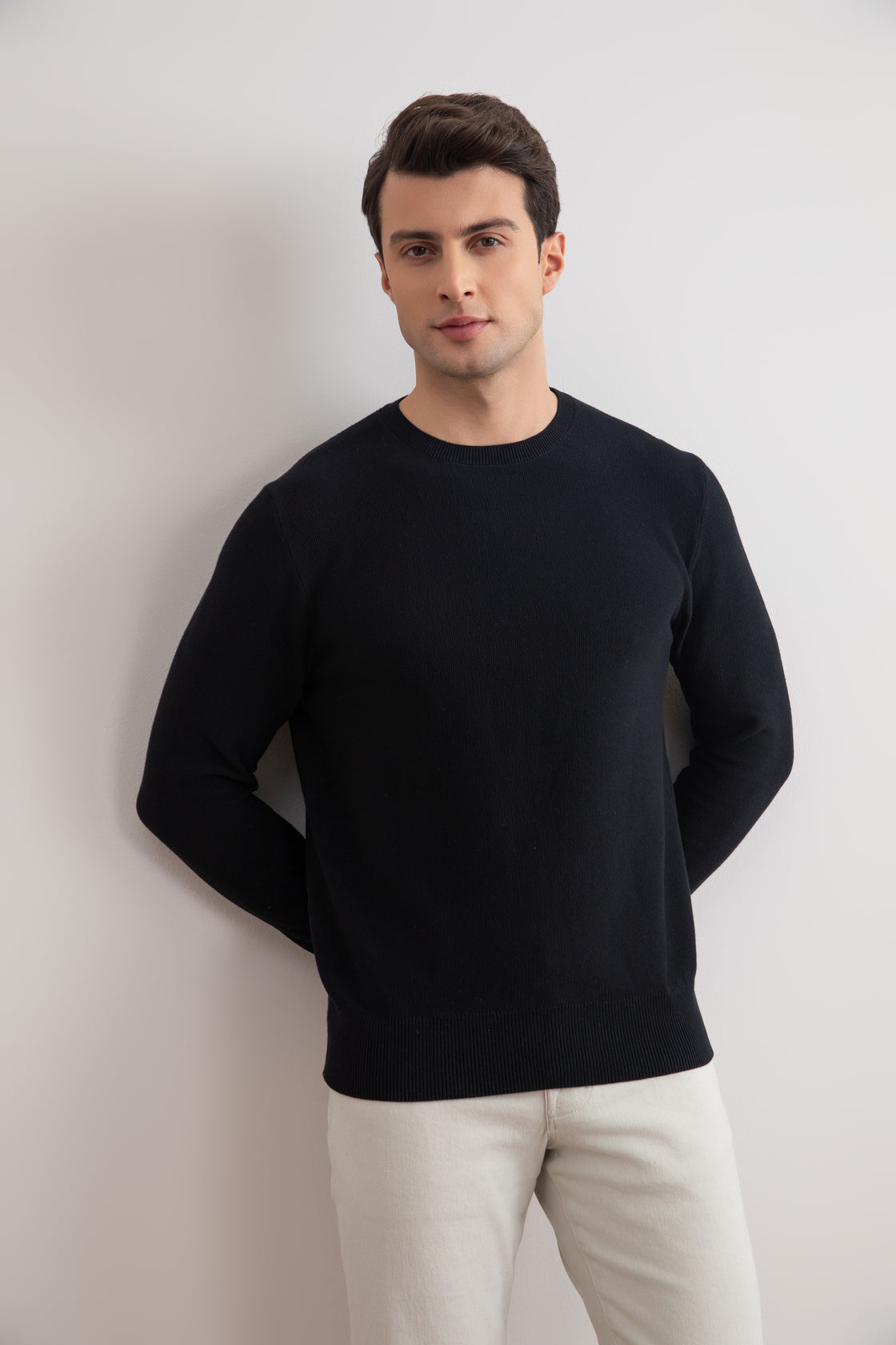 Black 18mil Crewneck Sweater