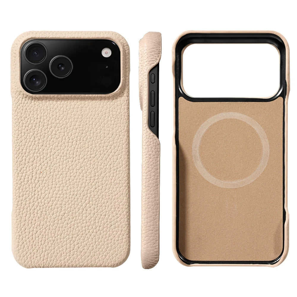 CALIBRA — Leather iPhone 17 Case