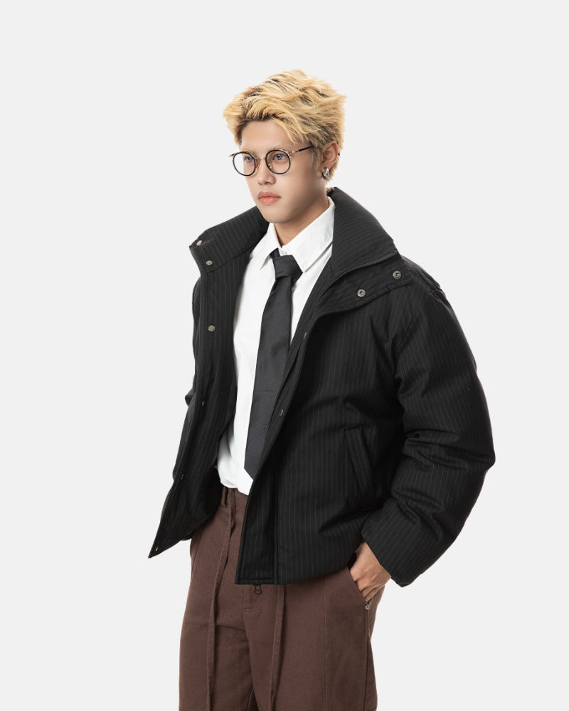 Insulated High‑Neck Puffer Jacket