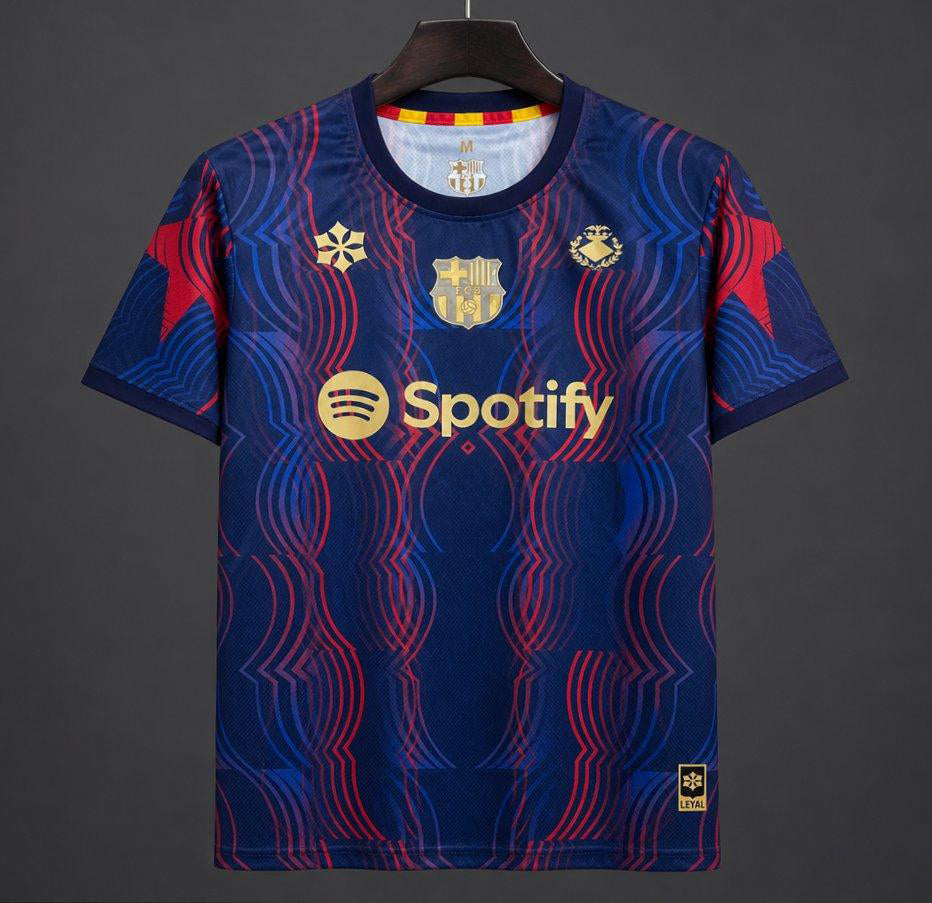 26/27 Barcelona Pre-Match Dark Blue/Red/Gold