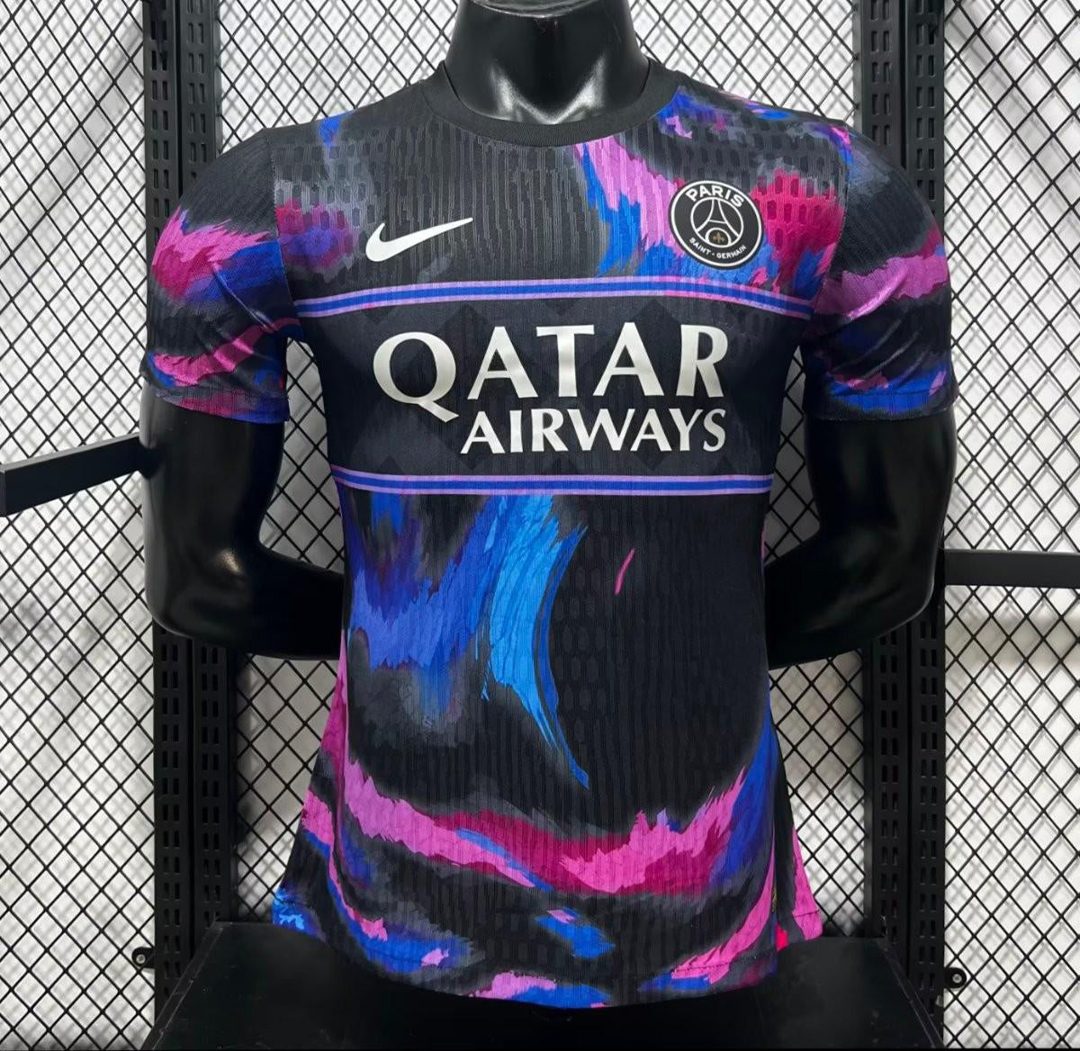 Player Version 25/26 PSG Paris Saint-Germain Black Pink Blue Special Edition