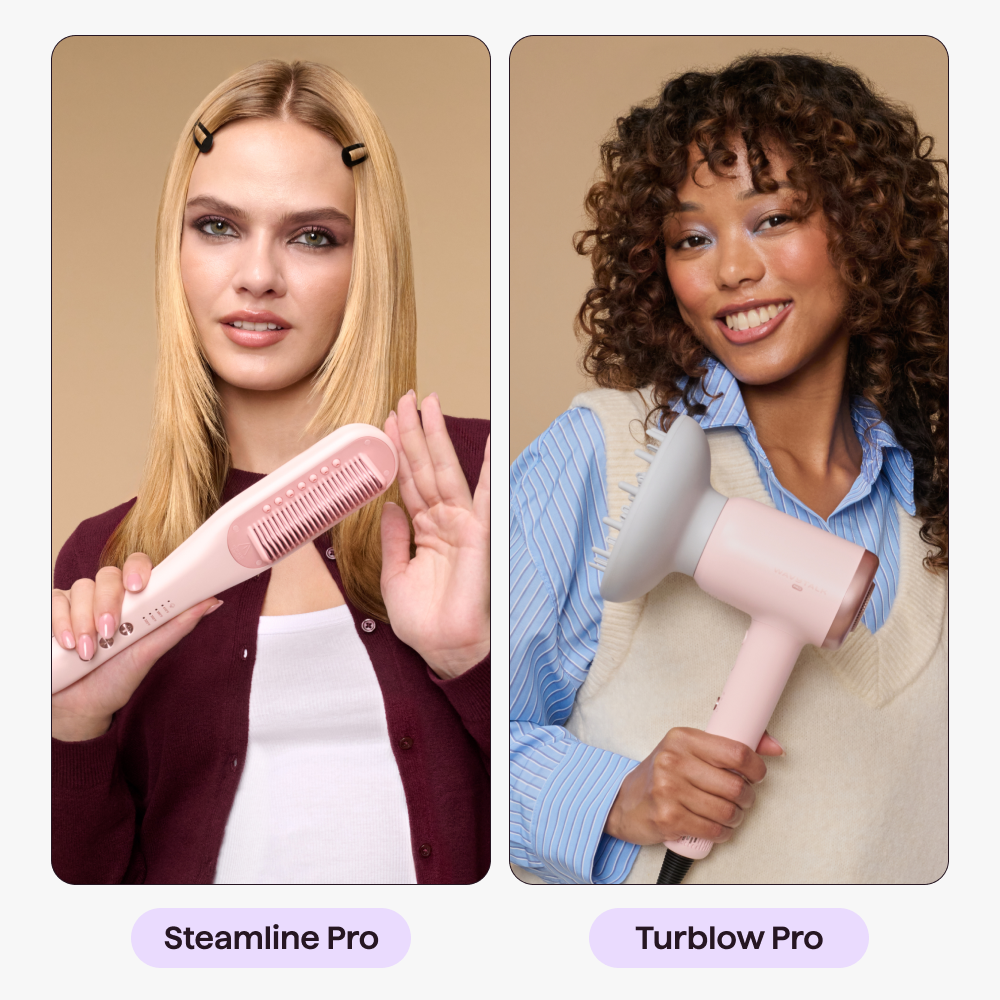 Duo de professionnels du salon