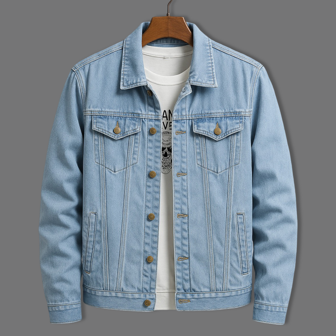 CAELUM — Denim Elegance Jacket