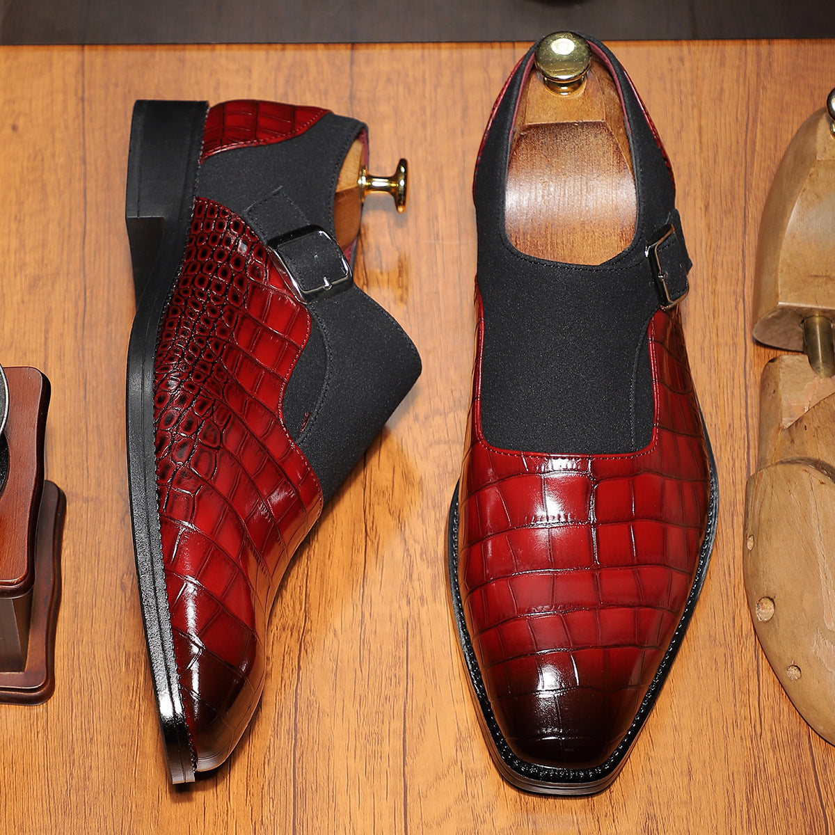 CORSINI — Italian Monk-Strap Loafers