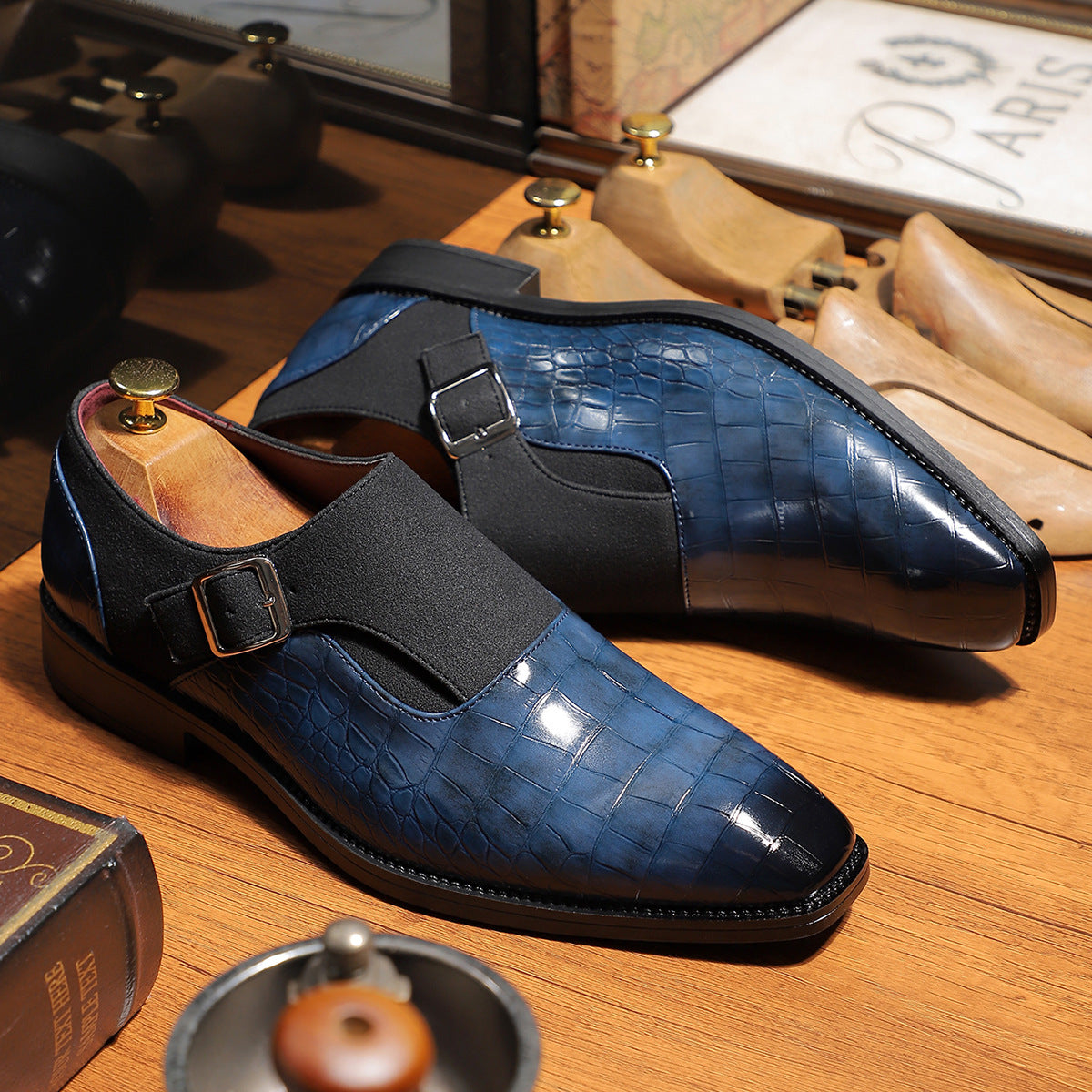 CORSINI — Italian Monk-Strap Loafers