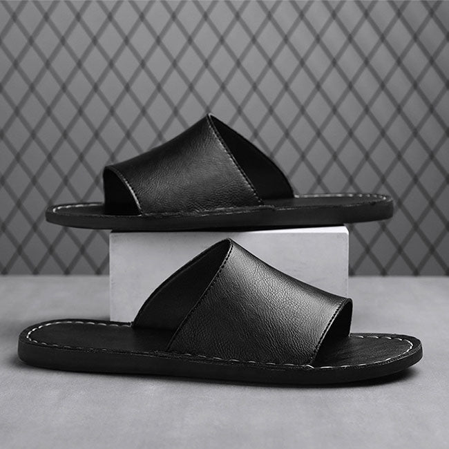 CALIANTE — Leather Slides