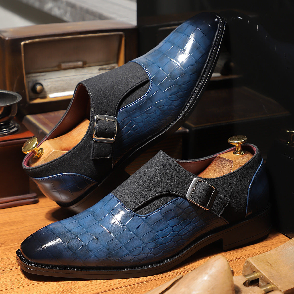 CORSINI — Italian Monk-Strap Loafers
