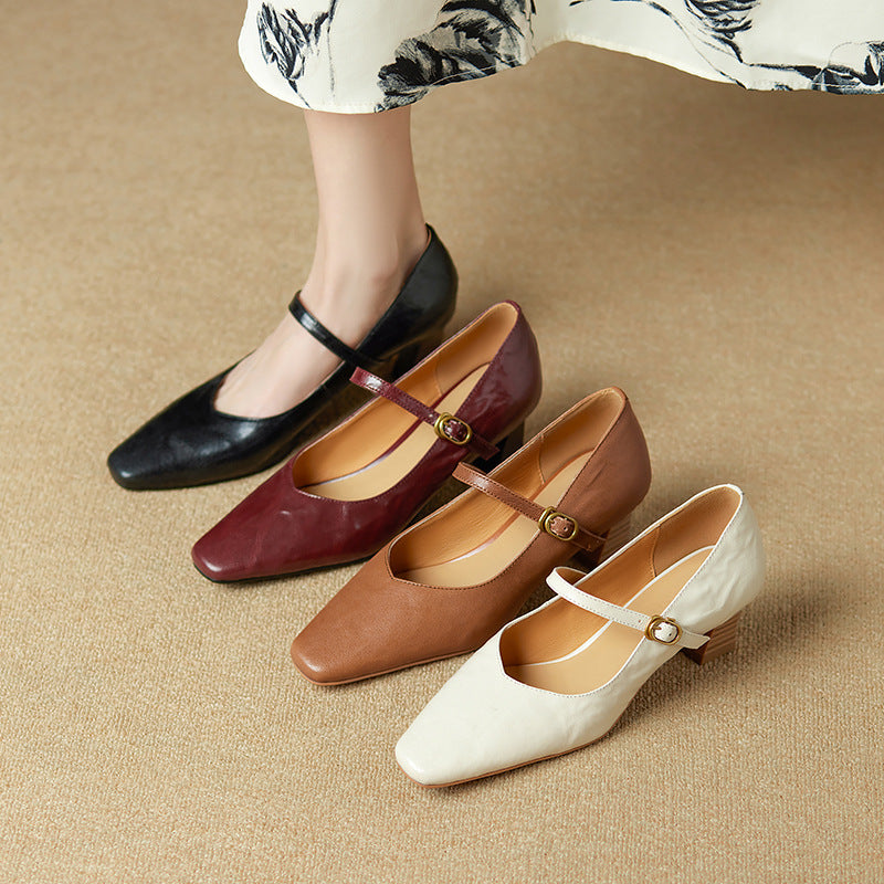 MIRANEL — Genuine Leather Heels