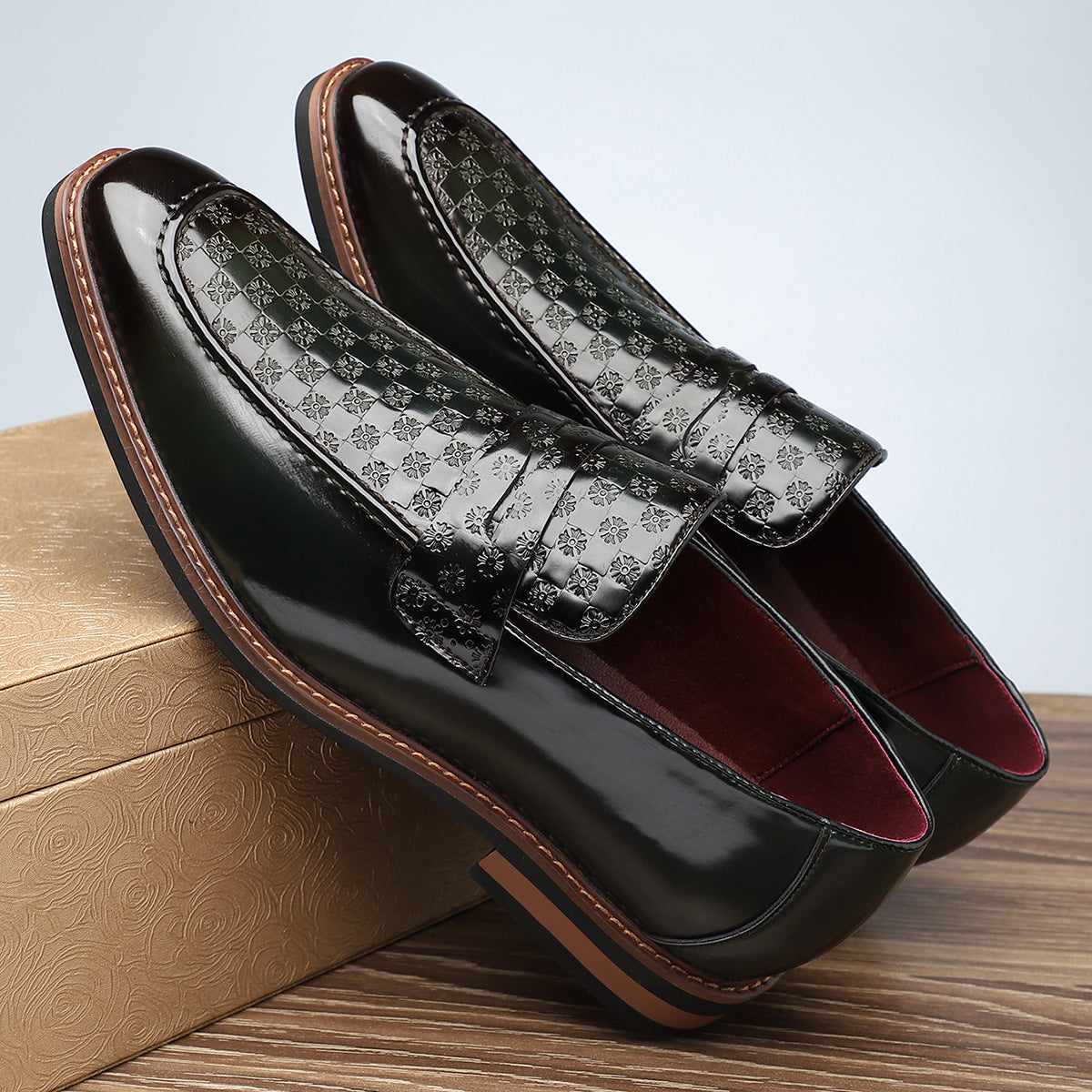 CALISTON — Leather Loafers