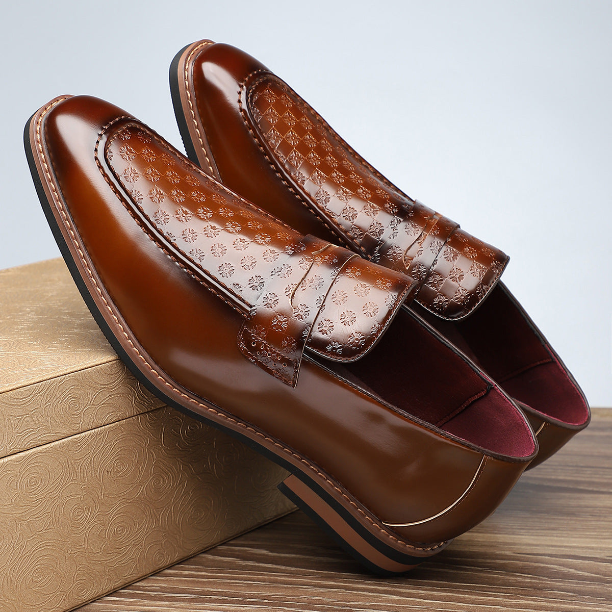 CALISTON — Leather Loafers