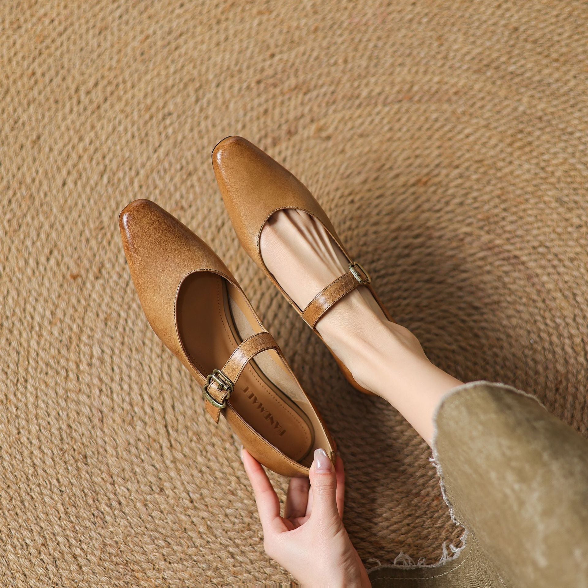 MIRALIA — Genuine Leather Heels