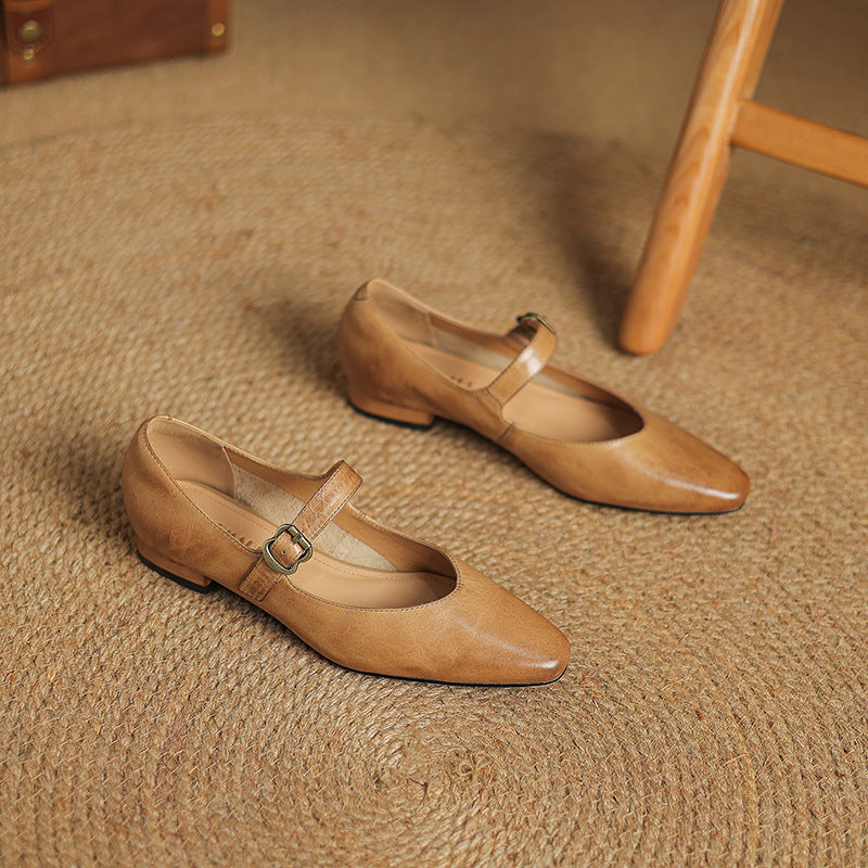 MIRALIA — Genuine Leather Heels