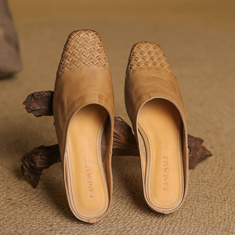 CALIANA — Artisan Woven Mules