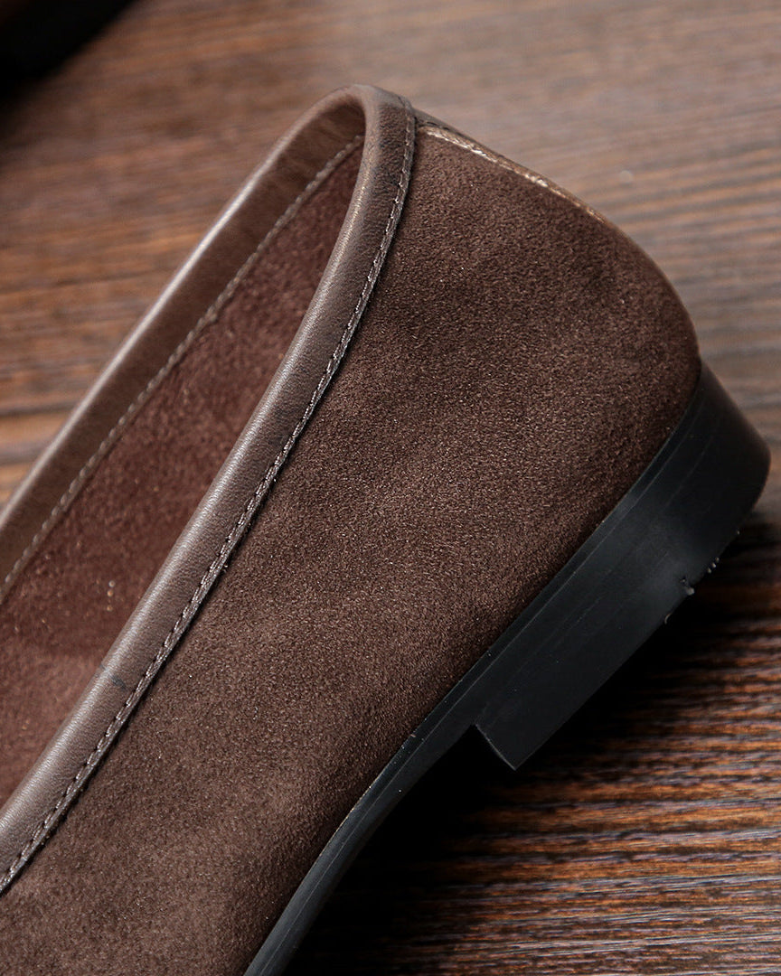 The Softey® Suede Penny Loafers