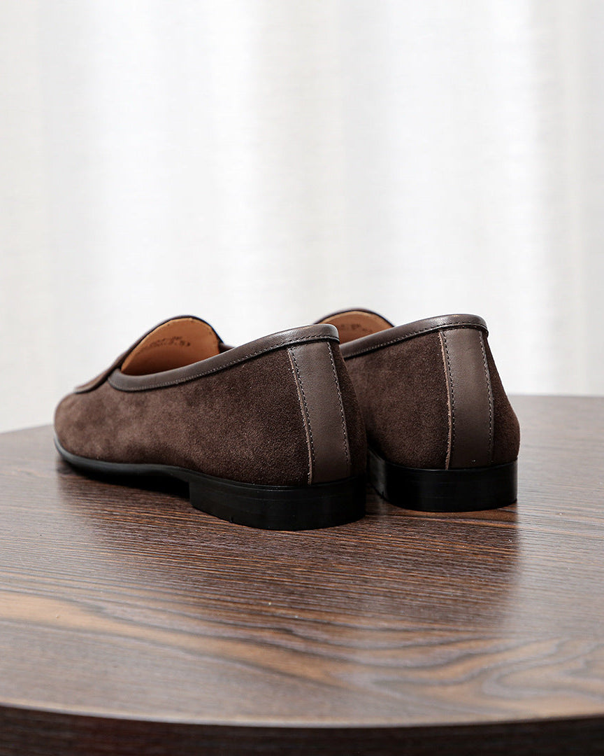 The Softey® Suede Penny Loafers