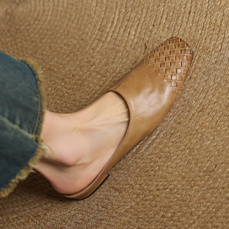 CALIANA — Artisan Woven Mules
