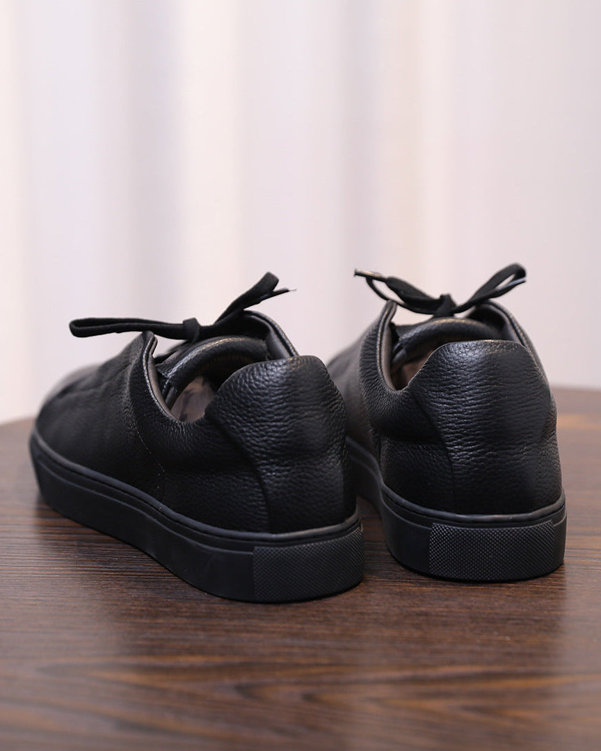 The Softey® Pebble Leather Sneakers