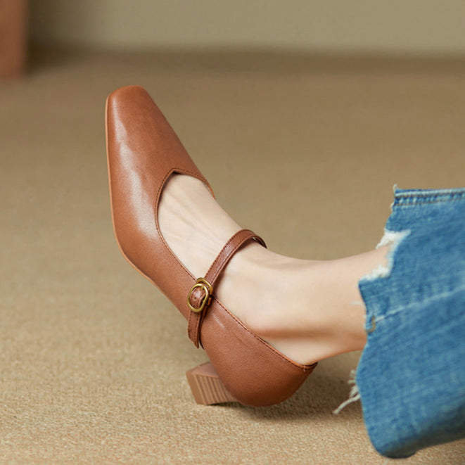 MIRANEL — Genuine Leather Heels