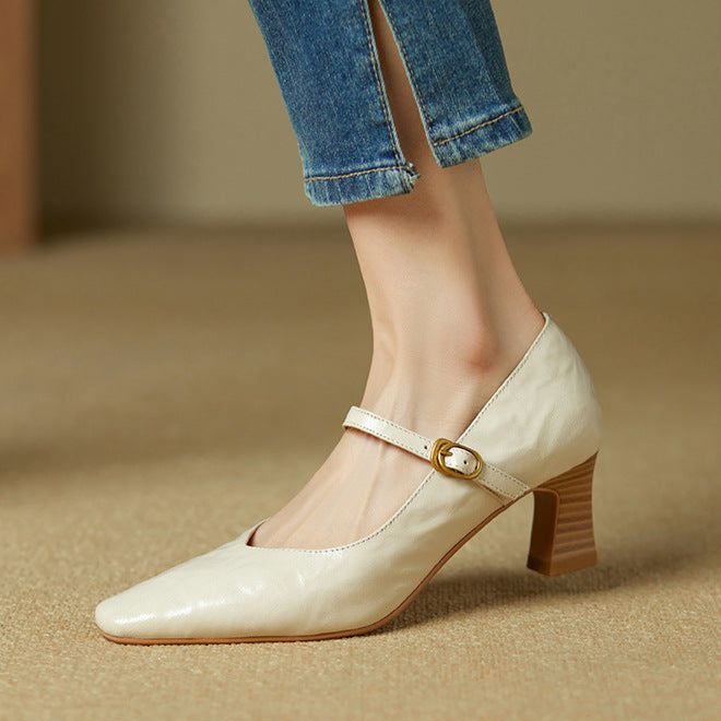 MIRANEL — Genuine Leather Heels