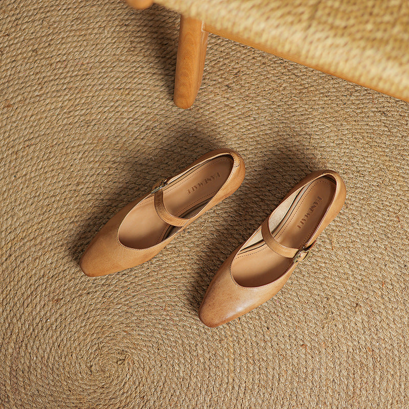 MIRALIA — Genuine Leather Heels