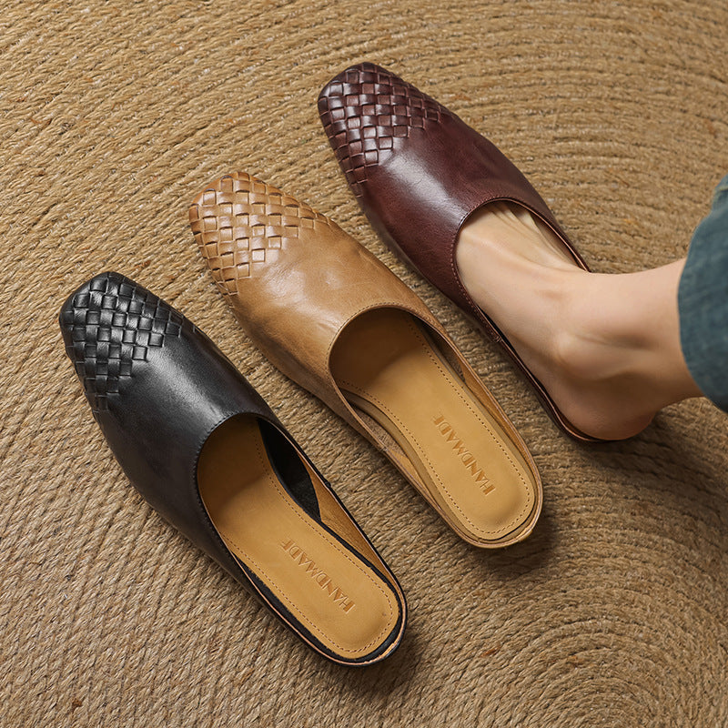 CALIANA — Artisan Woven Mules