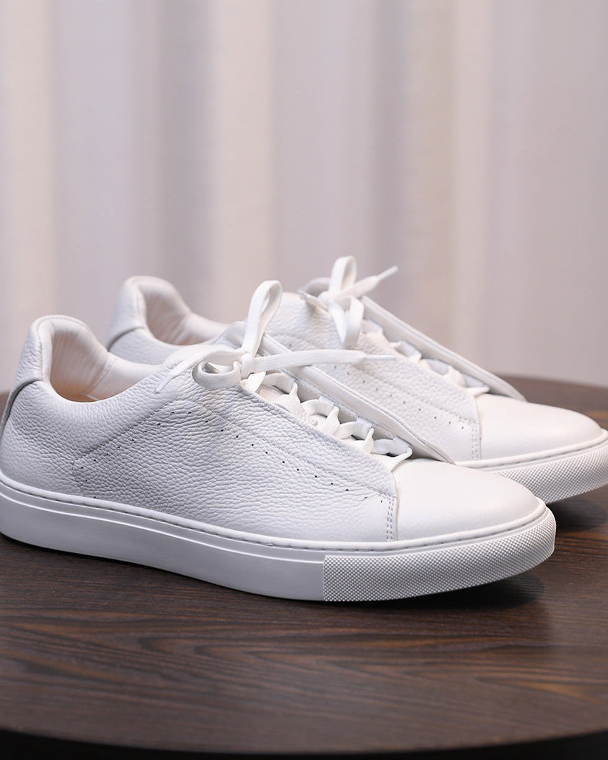 The Softey® Pebble Leather Sneakers