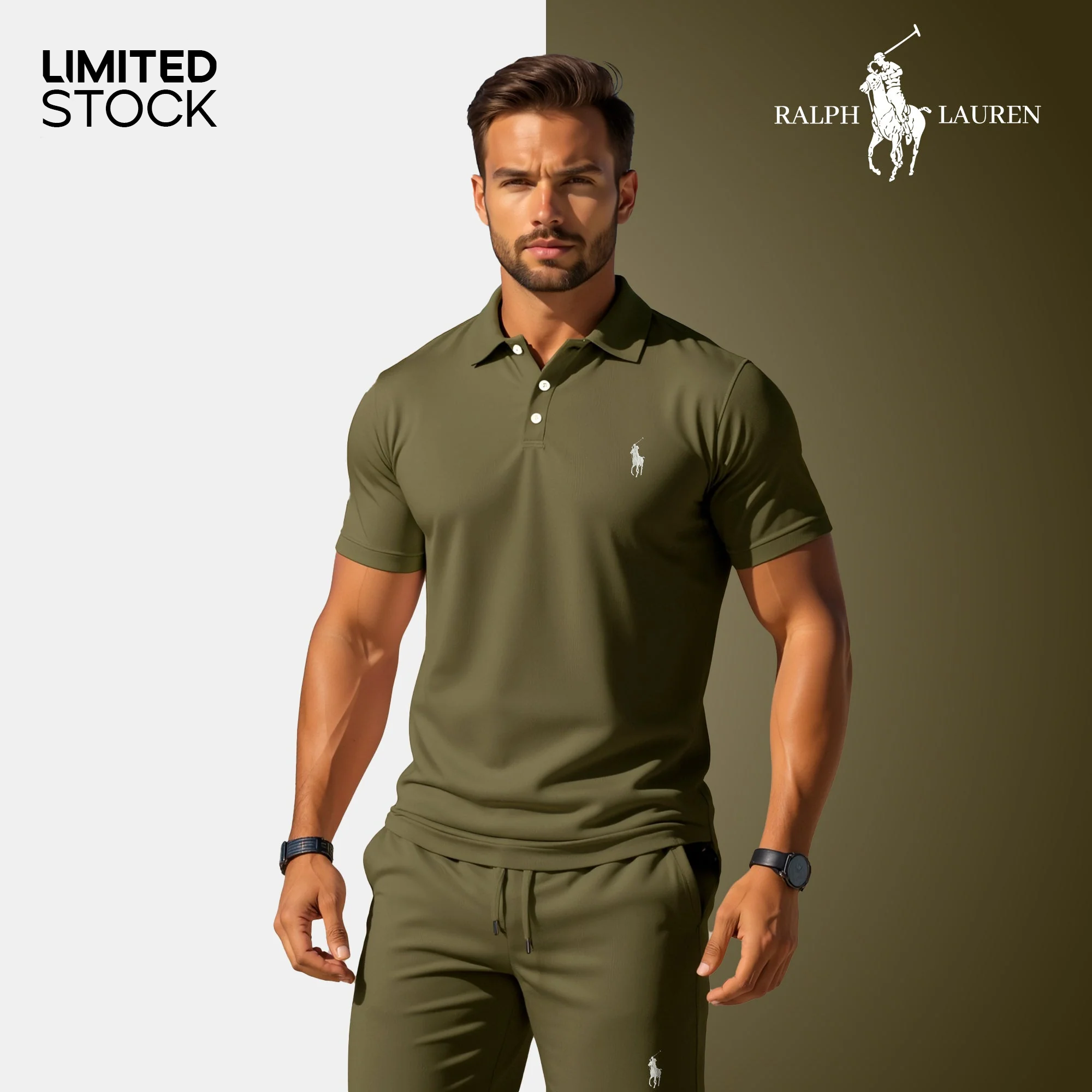 Men's Polo & Shorts Set – Limited Edition