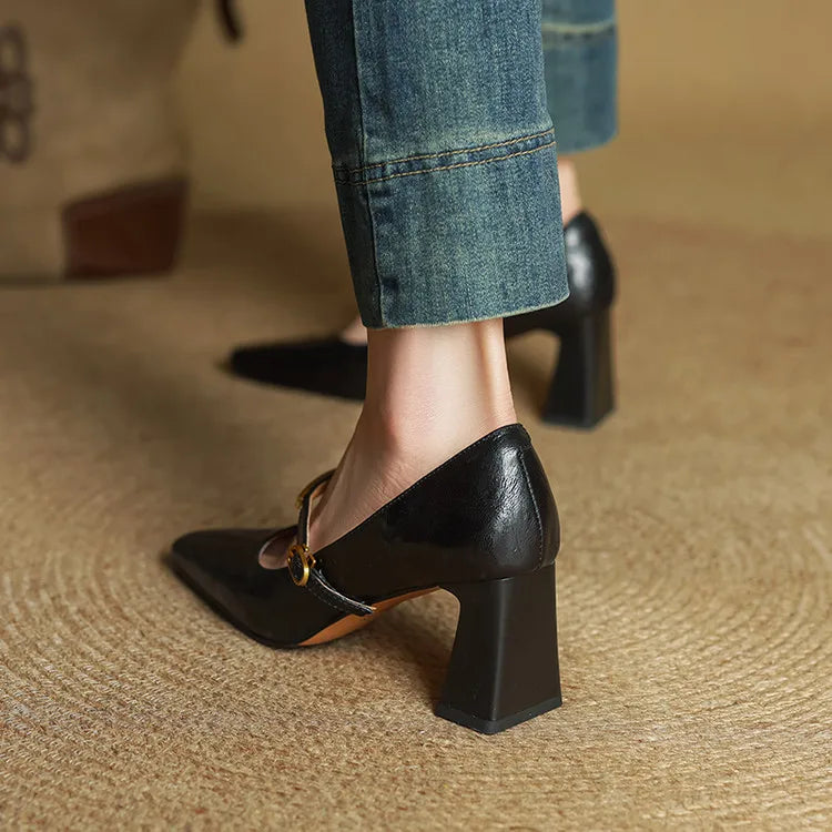 CALIANTE — Square-Toe Heels